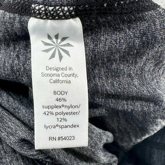 Athleta Leggings Womens Size S Energy Chaturanga Capri Athletic Workout Gray - Picture 8 of 11